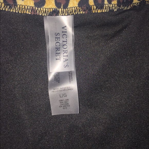 Victoria’s Secret Strapless Leopard Bikini Swim Wear - Picture 7 of 8